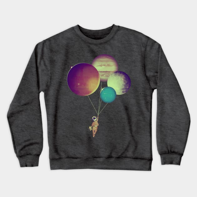 i become an astronaut Crewneck Sweatshirt by masslos